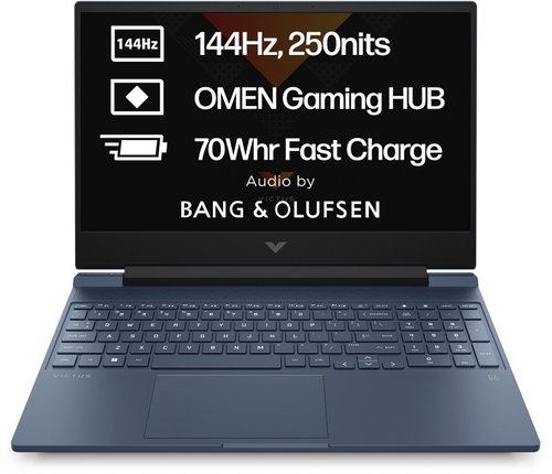 Refurbished - VICTUS by HP 15-fb0910nc Performance Blue - Gaming Laptop - Main image