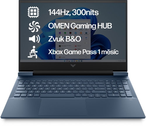 VICTUS by HP 15-fa1001nc Performance Blue Main image VICTUS by HP 15-fa1001nc Performance Blue - Gaming Laptop - Main image