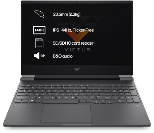 VICTUS by HP 15-fa0070nc Black Hlavný obrázok VICTUS by HP 15-fa0070nc Black - Herný notebook - Hlavný obrázok
