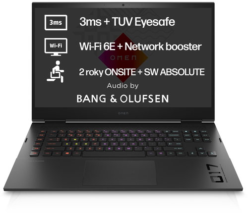 OMEN 17-ck1000nc Black - Gaming Laptop - Main image