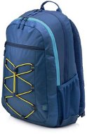 HP Active Backpack Navy Blue/Yellow 15,6" - Laptop hátizsák