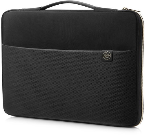 HP Carry Sleeve Black/Gold 15.6” - Laptop Case - Main image
