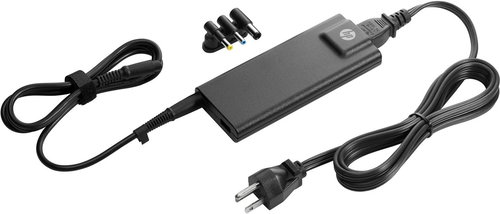 HP 90W Slim AC with USB EURO - Power Adapter - Main image