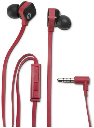 HP In-Ear Stereo Headset H2300 Ruby Red  - Headphones - Main image