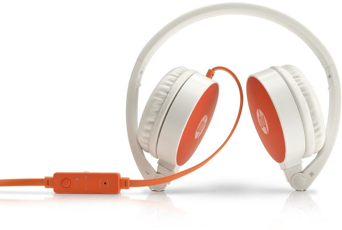 HP Stereo Headset H2800 Orange - Headphones | alza.sk