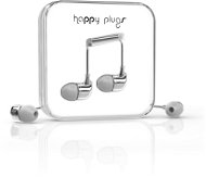 Happy Plugs In-Ear Silver - Slúchadlá