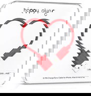 Happy Plugs Lightning Red - Data Cable