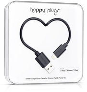 Happy Plugs Lightning Black - Data Cable