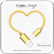 Happy Plugs Lightning Gold 2 méteres - Adatkábel
