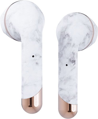 Happy Plugs Air 1 Plus White Marble - Kabellose Kopfhörer - Hauptbild