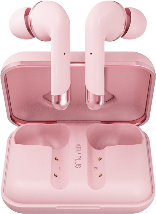 Happy Plugs Air 1 Plus In Ear Pink Gold Wireless Headphones