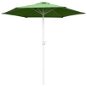 Sun Umbrella Happy Green Umbrella with handle 230cm LIGHT GREEN - Slunečník