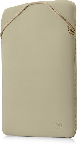 HP 15 REVERSP BLK/GOLD SLEEVE - Laptop Case - Main image