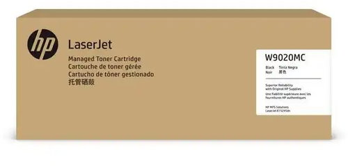 HP BLK MANAGED LASERJET TONER CRTG - Printer Toner - Main image