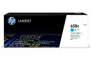 HP 658X CYAN LASERJET TONER CARTRIDGE - Printer Toner