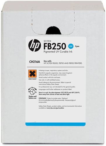 HP SCITEX FB250 CYAN INK - Cartridge - Main image