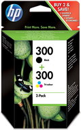 HP INK CARTRIDGE NO 300 C/M/Y COMBO 2 - PACK - Cartridge