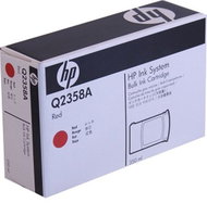 HP SPS NON FLUORESCENT RED BULK INK SUPPLY 350 ML - Cartridge