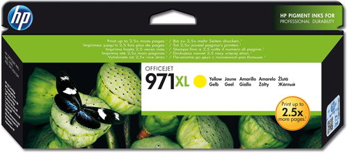 HP INK CARTRIDGE NO 971XL YELLOW - Cartridge - Main image
