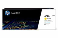 HP 658X YELLOW LASERJET TONER CARTRIDGE - Printer Toner