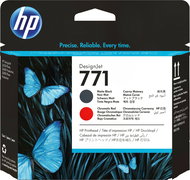 HP PRINT HEAD NO 771 MATT-BLACK CHROMATIC RED DESIGNJ - Print Head