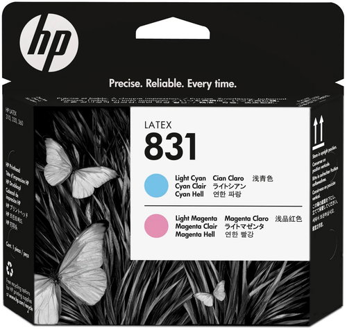 HP LATEX PRINTHEAD 831 LIGHT MAGENTA / LIGHT CYAN - Print Head - Main image