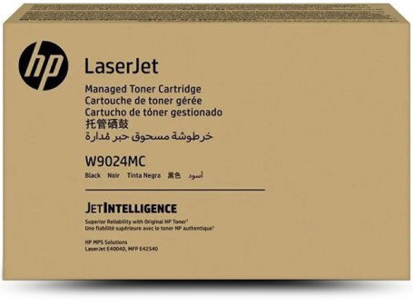 HP W9024MC HIGH YIELD BLACK MANAGED LASERJET TONER CARTRG - Printer Toner - Main image