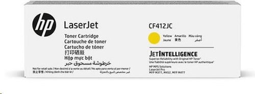 HP CF412JC YELLOW CONTRACT ORIGINAL LASERJET TONERCARTRIDGE - Printer Toner - Main image