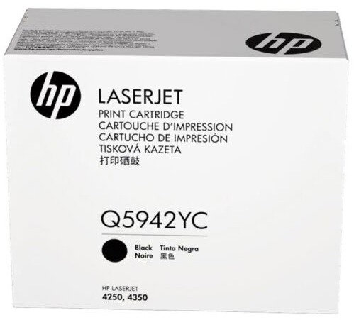 HP TONER CARTRIDGE 42A BLACK CONTRACT LASERJET - Printer Toner - Main image