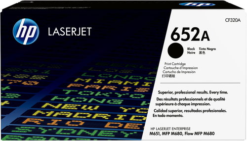 HP TONER CARTRIDGE 652A BLACK - Toner - Hauptbild