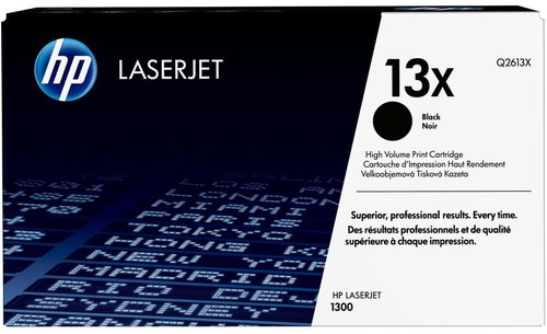 HP Q2613X HP TONER CARTRIDGE 13X BLACK HP 13X - Printer Toner - Main image