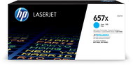 HP LASERJET TONER CRTG 657X HIGH YIELD CYAN - Printer Toner