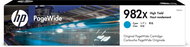 HP 982X HIGH YIELD CYAN ORIG. PAGEWIDE CARTRIDGE - Printer Toner