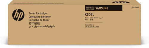 HP SA CLT-K505L H-YIELD BLK TONER SAMSUNG - Printer Toner - Main image