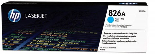 HP TONER CARTRIDGE 826A CYAN CONTRACT LASERJET - Printer Toner - Main image