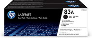HP TONER CARTRIDGE 83A BLACK DUAL PACK - Printer Toner