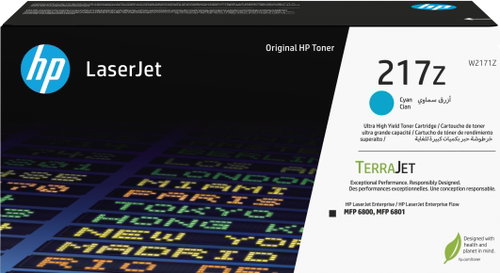 HP 217Z CYN ORIGINAL LASERJET TONER CRTG - Printer Toner - Main image