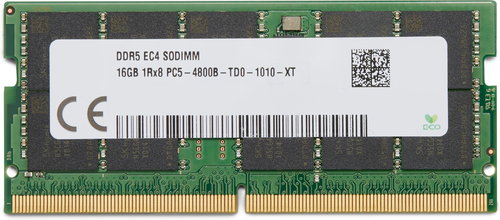 HP 16GB (1X16GB) DDR5 4800 SODIMM ECCMEM - RAM - Main image