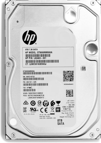 HP 8TB 7200RPM SATA 3.5IN ENTERP. - Hard Drive - Main image