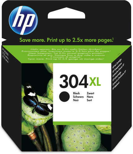 HP INK CARTRIDGE NO 304XL BLACK - Cartridge - Main image