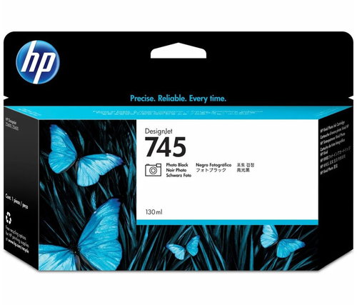 HP INK CARTRIDGE NO 745 PHOTOBLACK 130ML - Cartridge - Main image