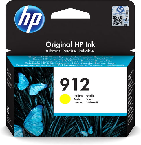HP INK CARTRIDGE 912 YELLOW - Cartridge - Main image