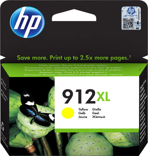HP INK CARTRIDGE 912XL YELLOW - Cartridge - Main image