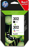 HP INK CARTRIDGE 302 COMBO PACK - Cartridge