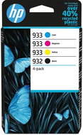 HP 932 BLACK / 933 CMY ORIGINAL INK CARTRIDGE 4-PACK - Cartridge