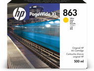 HP 863 500ML YELLLOW PAGEWIDE XL INK CRTG - Cartridge