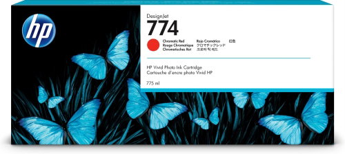 HP 774 775-ML CHROMATIC RED INK CARTRIDGE - Cartridge - Main image