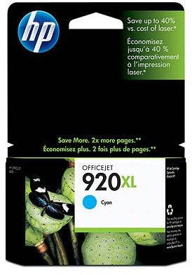 HP INK CARTRIDGE NO 920 XL CYAN - Cartridge - Main image