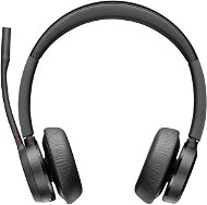Vezeték nélküli fül-/fejhallgató HP Poly Voyager 4320 + BT700 dongle + Charging Stand - Bezdrátová sluchátka