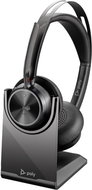 HP Poly VFocus2 -M HS w/charge stand - Wireless Headphones